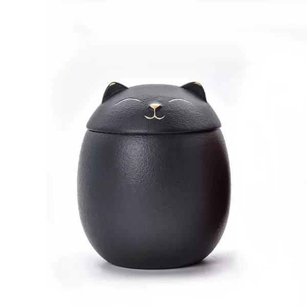 Ceramic Urn - Black