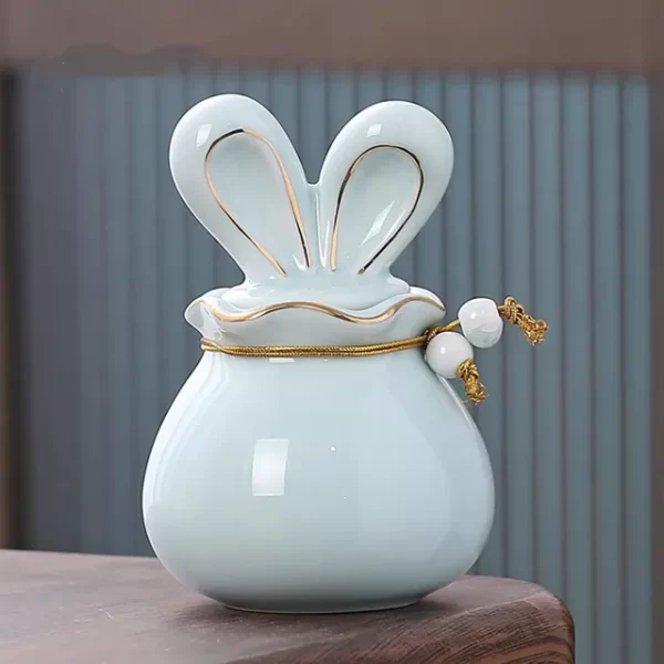 Rabbit Ceramic Urn