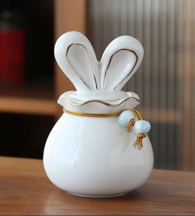 Rabbit Ceramic Urn