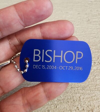 Dog Tag with Engraving