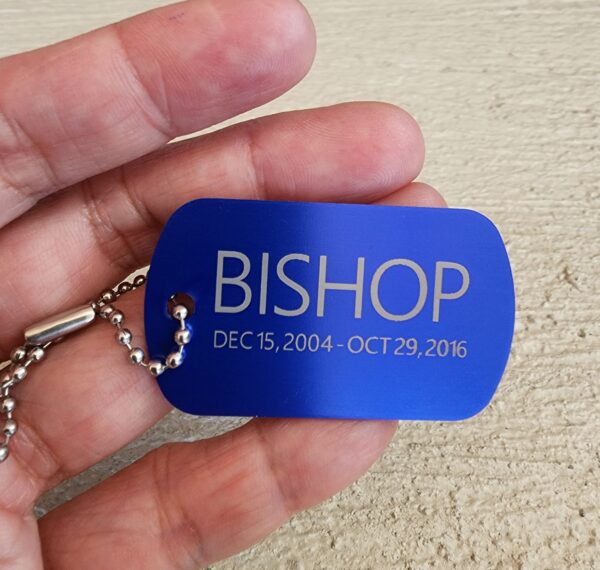 Dog Tag with Engraving